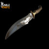 Nile, Bowie Knife, Laser Engraving, Wolf Design, Camping Knife Handmade Handcrafted Hunting Knife With Genuine Leather Sheath - Image 7