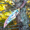 Nile, Bowie Knife, Laser Engraving, Wolf Design, Camping Knife Handmade Handcrafted Hunting Knife With Genuine Leather Sheath - Image 10