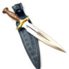 Handmade Fairbairn Sykes Knife with Case Hunting Knife , Double Edge Knife , Groomsmen Gifts, Full Tang Knife, Tactical Fixed Blade Knife - Image 6