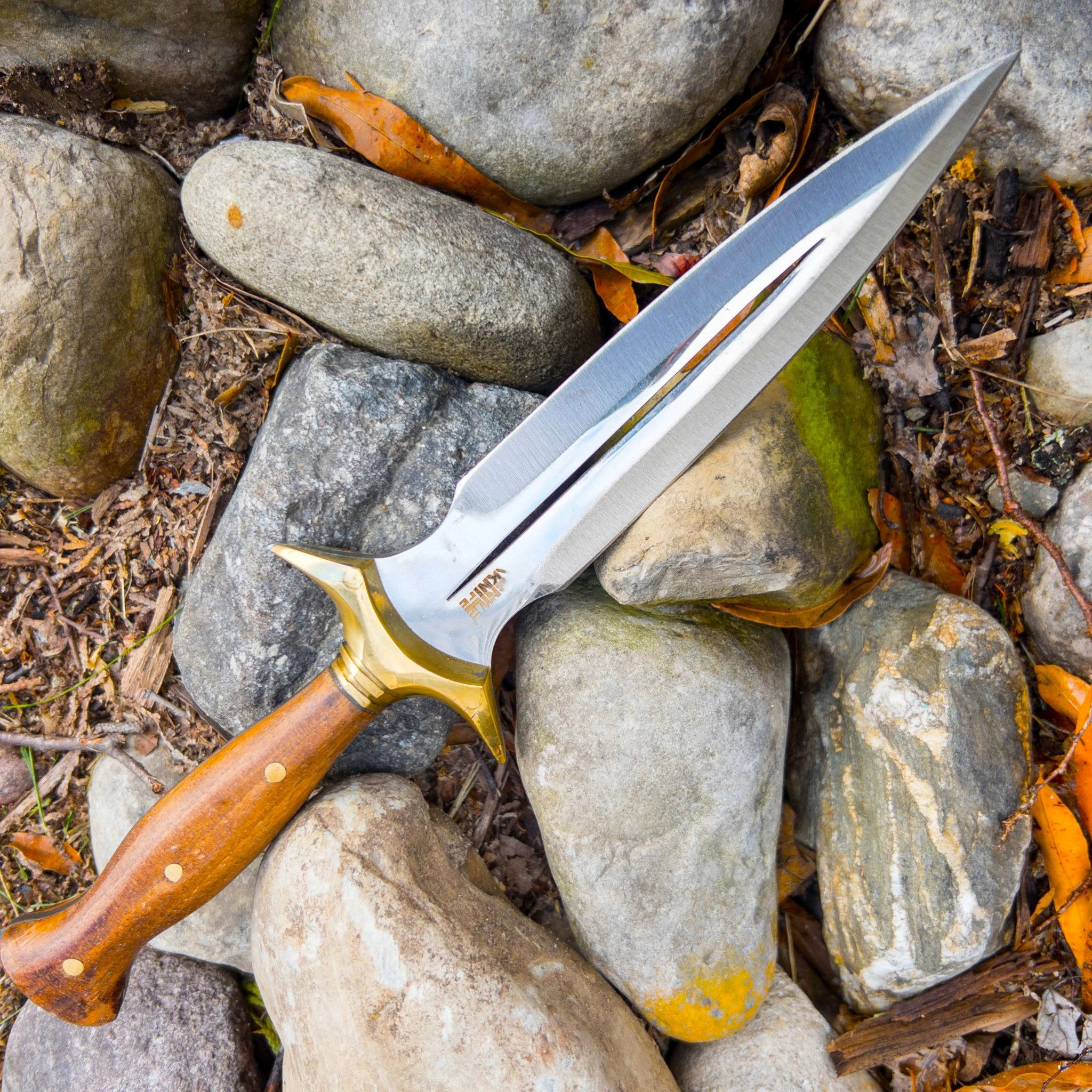 Handmade Fairbairn Sykes Knife with Case Hunting Knife , Double Edge Knife , Groomsmen Gifts, Full Tang Knife, Tactical Fixed Blade Knife - Image 8