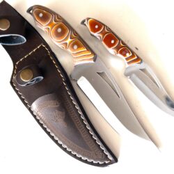 Santoku Knife, Chef Knife, CLEAVER KNIFE, BUTCHER Knife, Outdoor Knife with, Tactical Knife, Groomsmen Gift for Husband, Hunting knife