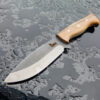 Hand Forge Bushcraft Knife. Camping knife. Handmade knife. bushcraft knife. Knife for the forester. Camping tools. Japanese knife. Hunting - Image 3