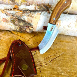 Handmade Necklace Knife and Sheath, Pendant Knife, Camping Gift, Father's Day Gift, Neck Knife, The Best Neck Knives with Good Sheaths