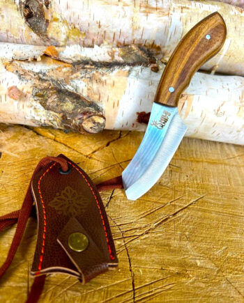 Handmade Necklace Knife and Sheath, Pendant Knife, Camping Gift, Father's Day Gift, Neck Knife, The Best Neck Knives with Good Sheaths