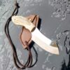 Handmade Necklace Knife and Sheath, Pendant Knife, Hunting Gifts For Men, Survival Kit, Camping Gift For Men, Gift Knife - Image 6