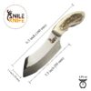 Handmade Necklace Knife and Sheath, Pendant Knife, Hunting Gifts For Men, Survival Kit, Camping Gift For Men, Gift Knife - Image 2