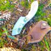Handmade Necklace Knife and Sheath, Pendant Knife, Hunting Gifts For Men, Survival Kit, Camping Gift For Men, Gift Knife - Image 9