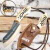 Handmade Necklace Knife and Sheath, Pendant Knife, Hunting Gifts For Men, Survival Kit, Camping Gift For Men, Gift Knife - Image 10