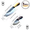 Beautiful handmade hunting bowie knife, camping knife,  hunting gift for men, father's day gift,  bushcraft knife, gift for men, gift knife - Image 2