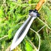 Leon Kennedy's Knife | Custom Handmade Spring Steel Bowie Knife | Tactical Knife | Birthday Gift For Him , Hunting Camping knife , Replica - Image 7