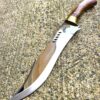 16-Inch Bowie Knife with Sheath Custom Handmade German Steel Knife - Razor-Sharp Gift For Real Men, USA Kukri Knife, USA Camping Knife - Image 3