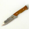 Handmade Bushcraft knife with sheath | Rosewood Fixed Blade | Hunting | outdoors | Camping | survival | Utility knife | Gift for men - Image 9