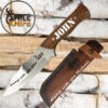 Handmade Bushcraft knife with sheath | Rosewood Fixed Blade | Hunting | outdoors | Camping | survival | Utility knife | Gift for men - Image 10