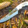 Premium Fixed Blade Karambit Knife with Leather Sheath -Deer Horn Handle Razor-Sharp Edge & Ergonomic Grip -  Everyday Use, and Collectors - Image 6