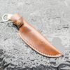 Premium Fixed Blade Karambit Knife with Leather Sheath -Deer Horn Handle Razor-Sharp Edge & Ergonomic Grip -  Everyday Use, and Collectors - Image 8
