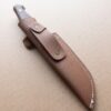 NILE Bushcraft Knife - Wood Handle Handmade Drop Point Hunting Skinning Knife Goat Engraved - Image 8