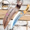 Cleaver Knife, Meat Butcher Knife, Bone Knife, Boning Knife, Camping Knife, Handmade Forged Knife, Sliced Chef Knife, Kitchen Butcher Knife - Image 11