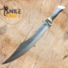 Custom Handmade Bowie Knife, Gift knife, Gift for dad, gift for him, Bushcraft Camping Knife, Survival Tool Sharp Blade, Birthday Gift - Image 9