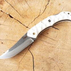 Premium N690 Pocket Knife, Garden Knife Handmade, Hand-Forged Knife, Anniversary Gift, Boyfriend Gift, Valentine's Day Gift