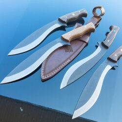 Handmade Gurkha Kukri Full Tang Blade Gifts For Men Gift Groomsmen Knife Gifts For Men Hunting & Archery Machete With Sheath