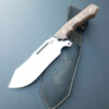 German Steel Bowie knife ,Hunting knife, Bowie knife,  Top Selling,  forged knife, Engraved knife Hunting Bowie Knife, Custom Handmade - Image 6