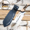 German Steel Bowie knife ,Hunting knife, Bowie knife,  Top Selling,  forged knife, Engraved knife Hunting Bowie Knife, Custom Handmade - Image 11