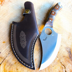 CLEAVER KNIFE, BUTCHER Knife, Chef Knife, Outdoor Knife with Stainless Steel, Tactical Knife, Groomsmen Gift for Husband, Hunting knife