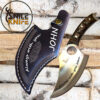 CLEAVER KNIFE, BUTCHER Knife, Chef Knife, Outdoor Knife with Stainless Steel, Tactical Knife, Groomsmen Gift for Husband, Hunting knife - Image 11
