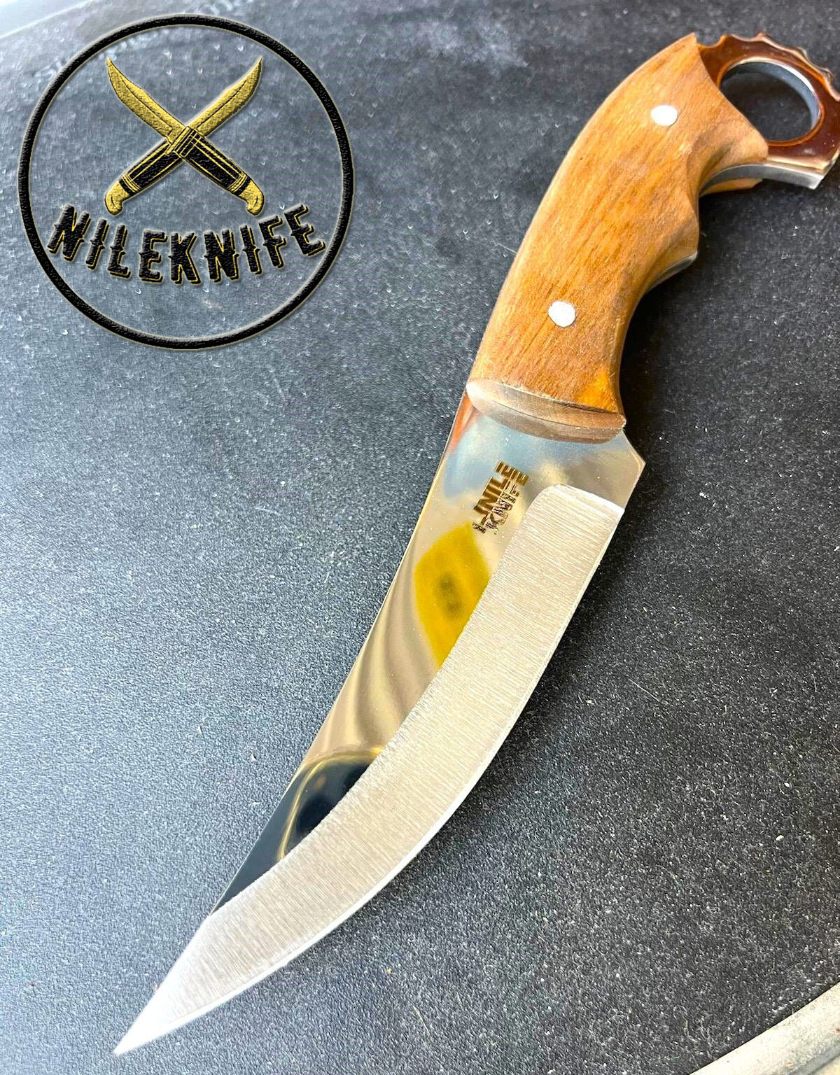Custom Hand Forged Hunting Karambit Full Tang knife With Lather Sheath Engraved Knife, Personalized Knives, Anniversary Gift, Handmade Gift - Image 7