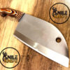 Hand Forged Serbian Style Cleaver knife| T5 French Stainless Steel. BBQ Cleaver. Kitchen Knife Butcher Knife Gift for Men - Image 8