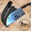 Hand Forged Serbian Style Cleaver knife| T5 French Stainless Steel. BBQ Cleaver. Kitchen Knife Butcher Knife Gift for Men - Image 14