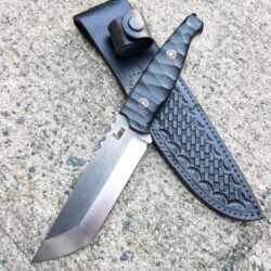 Meet the Sheathed Bowie Knife - A Reliable and Versatile Fixed Blade for Outdoor Enthusiasts - Personalized Knife for Husband, Hunting Knife