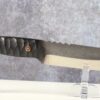 Meet the Sheathed Bowie Knife - A Reliable and Versatile Fixed Blade for Outdoor Enthusiasts - Personalized Knife for Husband, Hunting Knife - Image 9