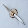 Deer Antler Handle Knife,Deer Horn Handle,Hunting Knife,Handcrafted Knife,Personalized and Best Gift for men,Nature Inspired Gift,Buckhorn - Image 4