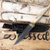 Deer Antler Handle Knife,Deer Horn Handle,Hunting Knife,Handcrafted Knife,Personalized and Best Gift for men,Nature Inspired Gift,Buckhorn - Image 5