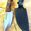 Handmade Bushcraft knife with sheath | Rosewood Fixed Blade knife | Custom Hunting knife | Camp knife | Outdoors Survival | Gift for Man - Image 5