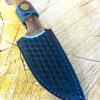 Handmade Bushcraft knife with sheath | Rosewood Fixed Blade knife | Custom Hunting knife | Camp knife | Outdoors Survival | Gift for Man - Image 8