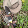 2-Pieces Bowie Knife, Wild Westerner Clip Point Bowie Hunting Knife - Stainless Steel Collectible Outdoor Knife with Sheath - Image 9