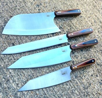 Modern Chef Kitchen Knife Set without Block, Chef Knife Set Knives Kitchen Set, Knife set for Kitchen, Stainless Steel, Sharp, German Brand
