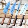 Modern Chef Kitchen Knife Set without Block, Chef Knife Set Knives Kitchen Set, Knife set for Kitchen, Stainless Steel, Sharp, German Brand - Image 11