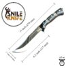 Custom Werzalit Handle Hunting Knife With Sheath Bowie Knife Ultra Sharp Blade Knife for Camping Skinning Full Tang Blade Knife Bushcraft - Image 2