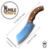 Nessmuk camping , Rosewood, Bushcraft Nessmuk Handmade knife, Custom Knife, Handmade Hunting Knife , Full Tang Blade , Engraved Nesmuk Knife - Image 2