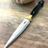 Handmade Custom Gift for Men Knife Double Edge Knife for Gift Pretty Personalized Gift For Women Custom Engraved Gift, Black Handle Knife - Image 3