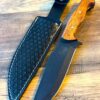 High Carbon Steel Knife, Powder Coated Rust Free Blade, Fixed Blade Hunting Knives, Bush Craft Knife, Tactical Knife For Men, Bowie Knife - Image 3