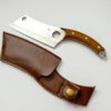 Japan Knifes, Viking Knife with Sheath Meat Cleaver Knife for Meat Cutting Hand Forged Chef Butcher Knifes Full Tang Boning Knife for BBQ - Image 8