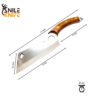 Japan Knifes, Viking Knife with Sheath Meat Cleaver Knife for Meat Cutting Hand Forged Chef Butcher Knifes Full Tang Boning Knife for BBQ - Image 2