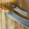 2-Piece Bowie Knife with Sheath, Fixed Blade, Two in one Personalized Custom Hunting Knife for Outdoor Adventures Camping Custom Knife - Image 11