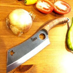 Japan Knifes, Viking Knife with Sheath Meat Cleaver Knife for Meat Cutting Hand Forged Chef Butcher Knifes Full Tang Boning Knife for BBQ