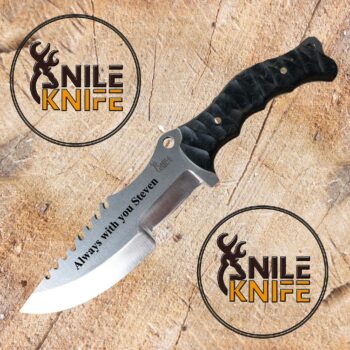 Steel Hunting Knife,Custom Handmade,Tool Steel Tracker Knife,Hunting Survival Knife,Gift for Husband,Father Day Gift,