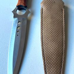 NILE KNIFE, Personalized gift with leather sheath, Best Gift for men, Handcrafted Full Tang Blade Hunting Knife, Tactical Fixed Blade Knife